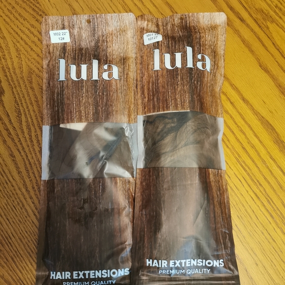 Lula Secret Hair Ext - Halo extensions - Straight - light brown 22" - Picture 4 of 6